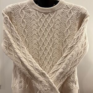 J. Crew Knit Sweater in Cream